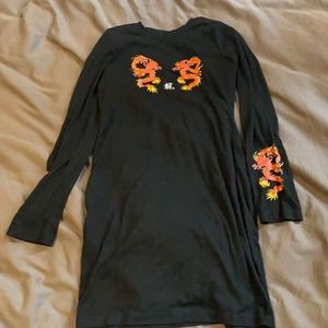 Shein dragon dress